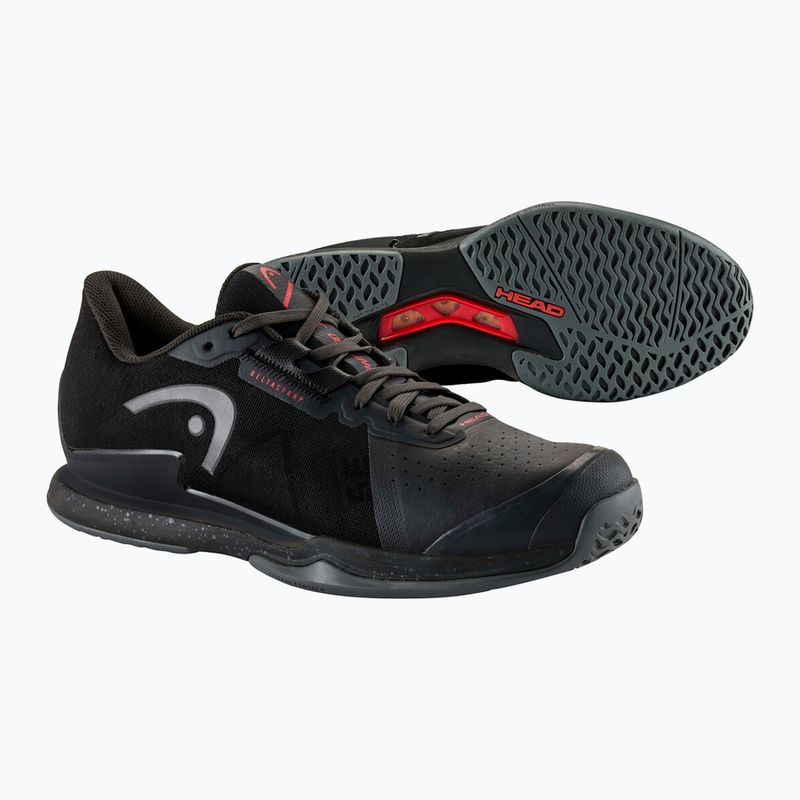 Vyriški teniso bateliai HEAD Sprint Pro 3.5 black/red 12