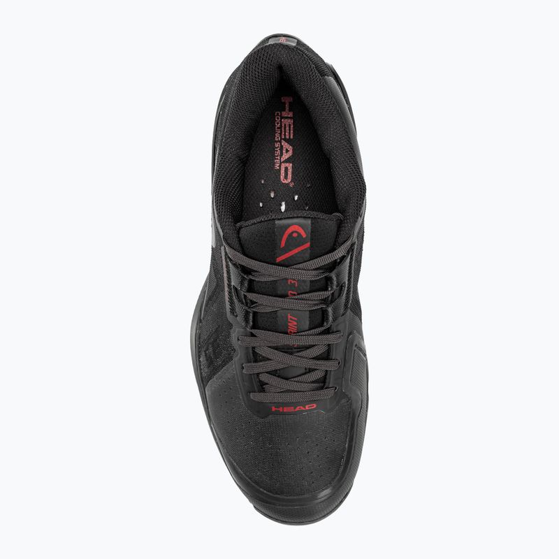 Vyriški teniso bateliai HEAD Sprint Pro 3.5 Clay black/red 5