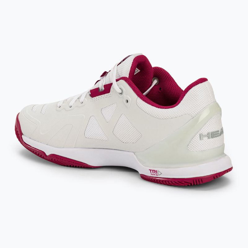 Moteriški teniso bateliai HEAD Sprint Evo 3.0 Clay white/berry 3