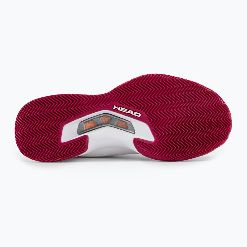 Moteriški teniso bateliai HEAD Sprint Evo 3.0 Clay white/berry 4