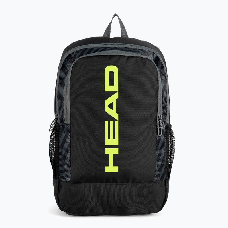 HEAD teniso kuprinė Base 17 l black/yellow 261433