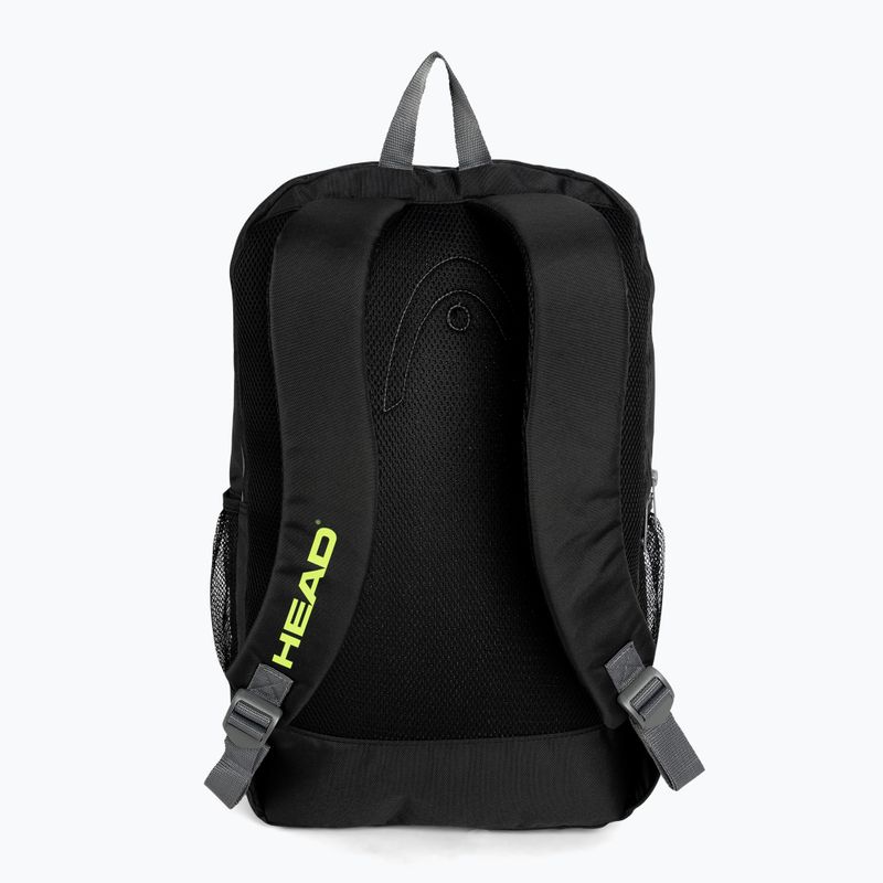 HEAD teniso kuprinė Base 17 l black/yellow 261433 3