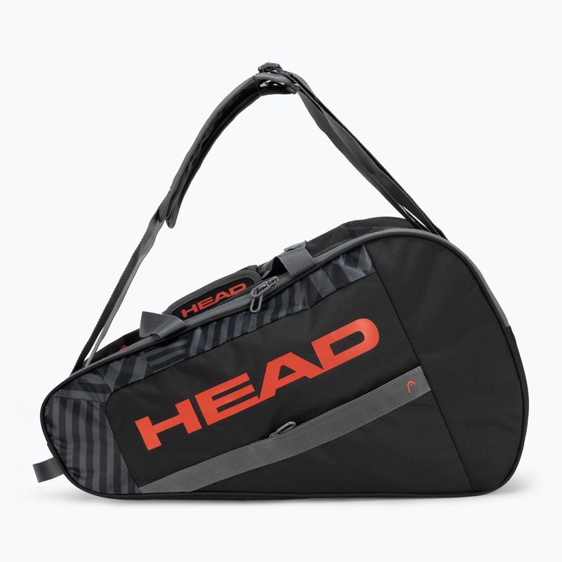 HEAD bazinis krepšys M juoda-oranžinė 261343