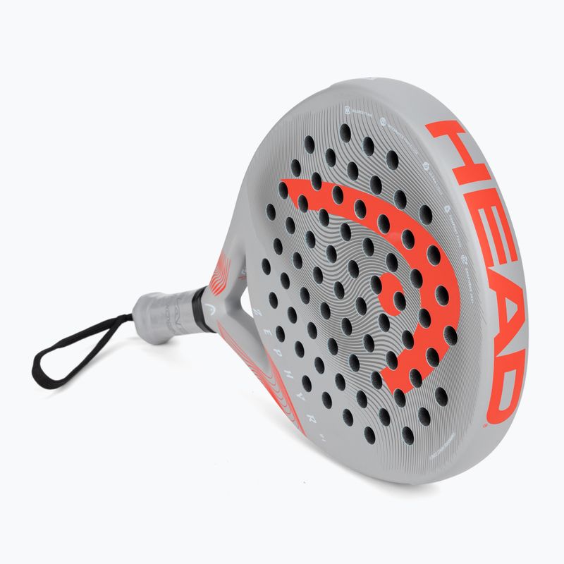 Padelio raketė HEAD Zephyr UL 2023 grey/red 2