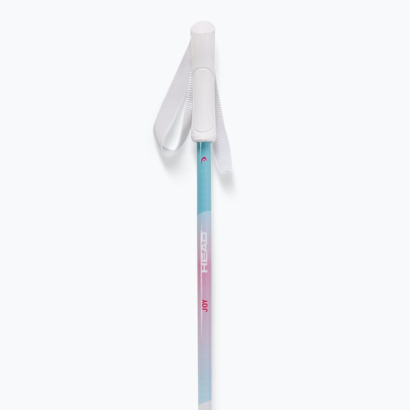 Vaikiškos slidinėjimo lazdos HEAD Joy Girl blue/white 2