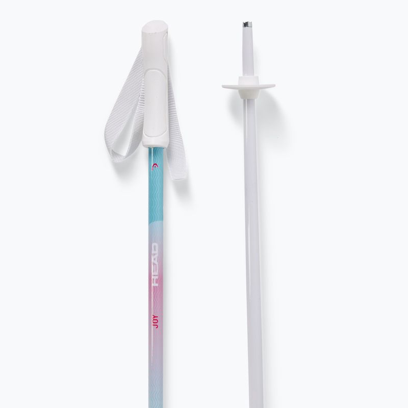 Vaikiškos slidinėjimo lazdos HEAD Joy Girl blue/white 3