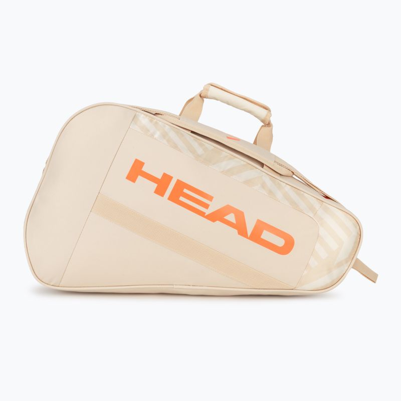 Krepšys padelio raketėms HEAD Base Padel Bag M Chamomle/Corduroy White 2