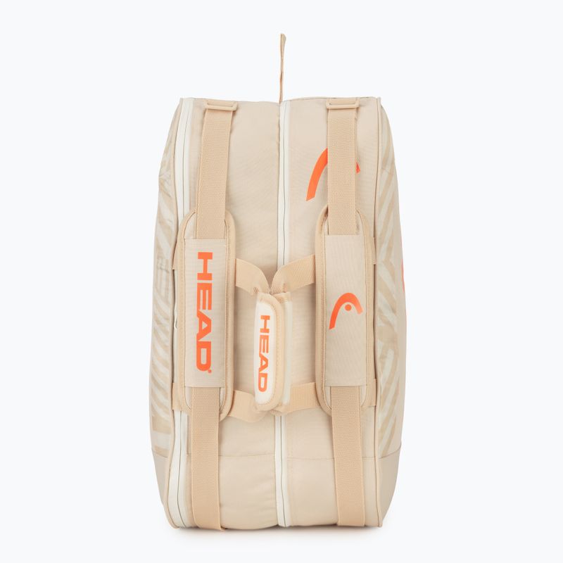 Krepšys padelio raketėms HEAD Base Padel Bag M Chamomle/Corduroy White 4