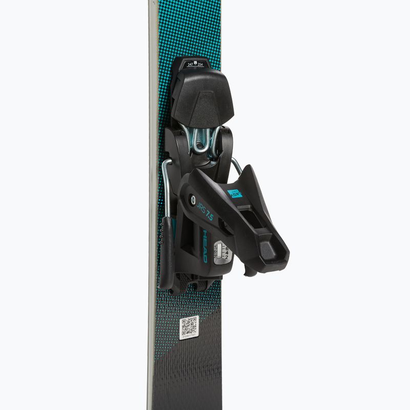 Vaikų kalnų slidinėjimo slidės HEAD WC e.Race Team SW JRS + Jrs 7.5 black/blue 5