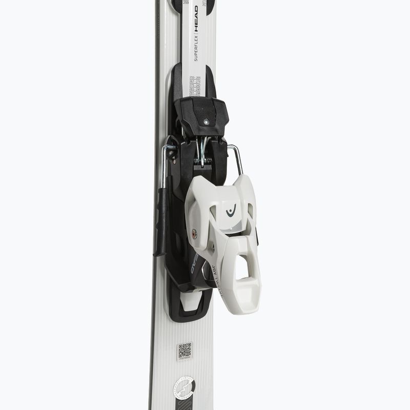 Moteriškos kalnų slidinėjimo slidės HEAD e-power Joy SW SF-PR + Joy 12 white/silver 5