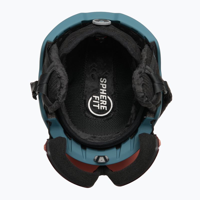 Slidinėjimo šalmas HEAD Radar night petrol/silver red 5