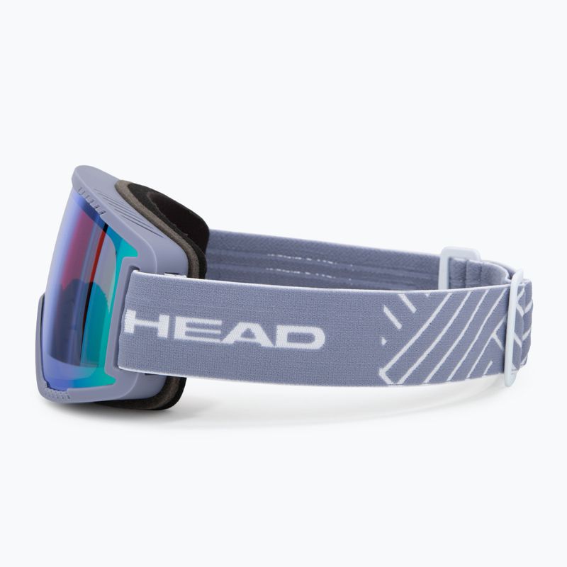 Slidinėjimo akiniai HEAD Contex green/ash/fmr blue green 4