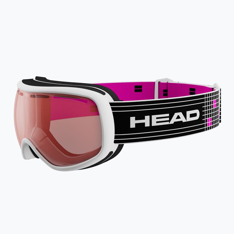 Vaikiški slidinėjimo akiniai HEAD Ninja red/vis/red