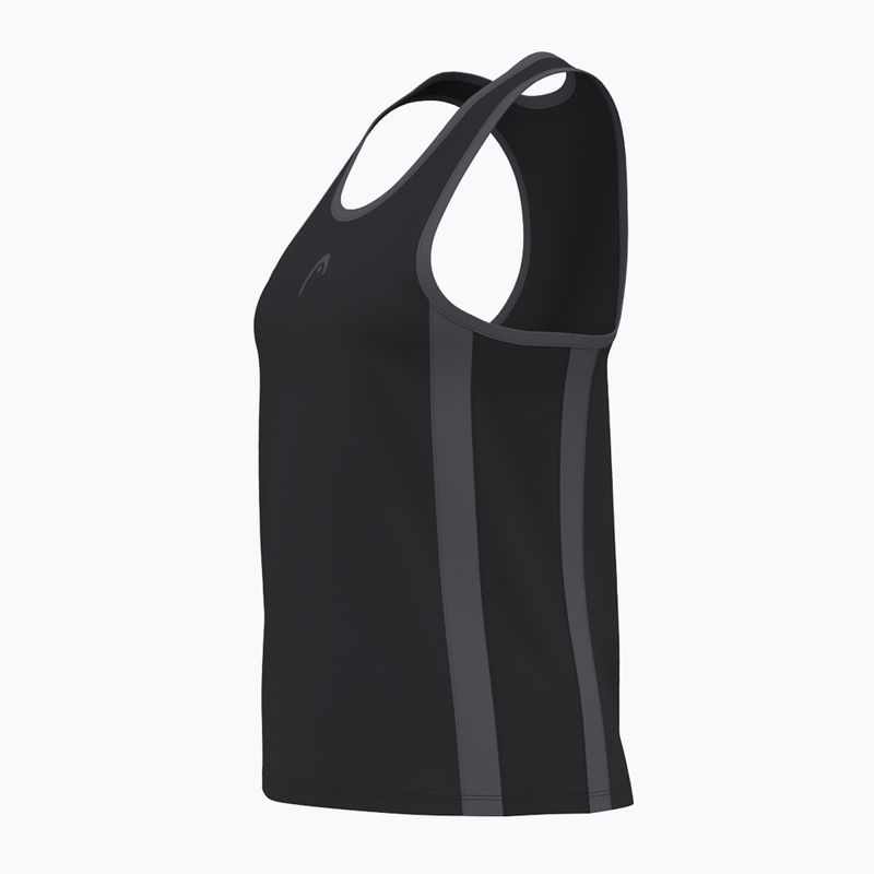 Moteriški teniso marškinėliai HEAD Club 25 Tech W black 3