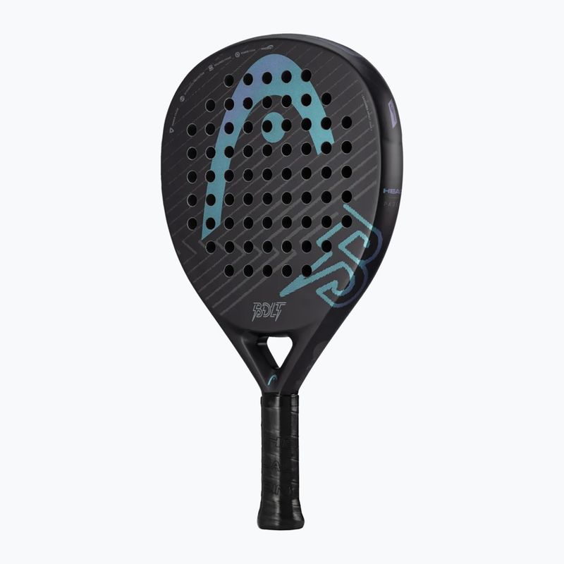 Padelio raketė HEAD Bolt 2025 black/ purple 2