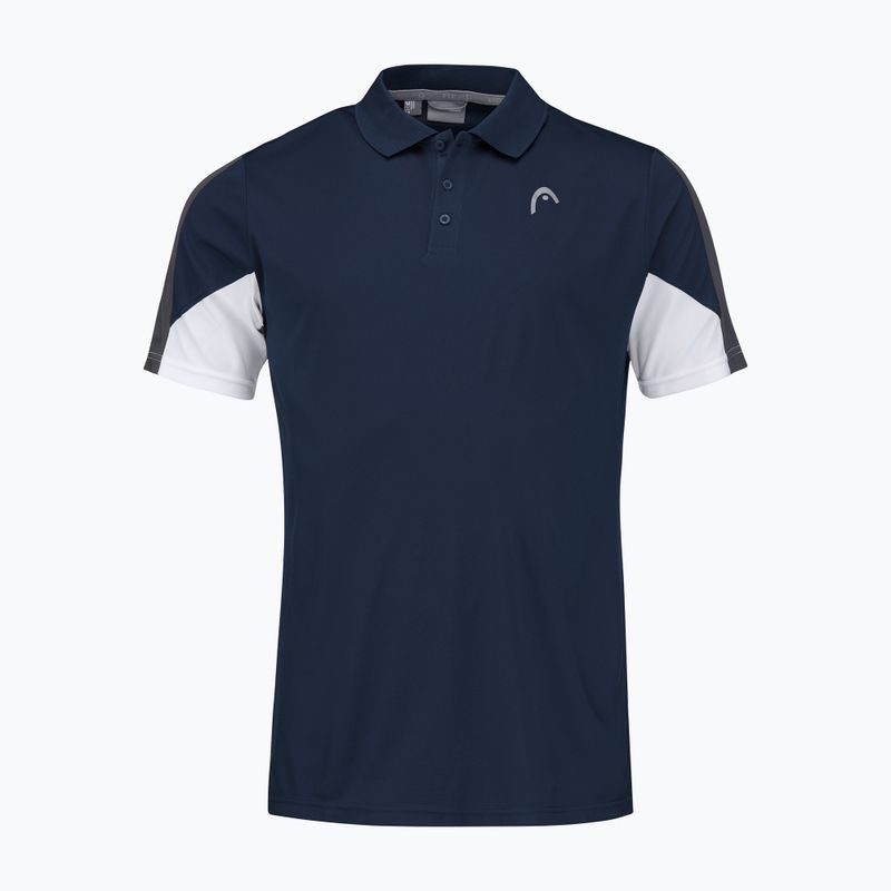 HEAD Club 22 Tech vyriški polo marškinėliai tamsiai mėlyni 811421 4