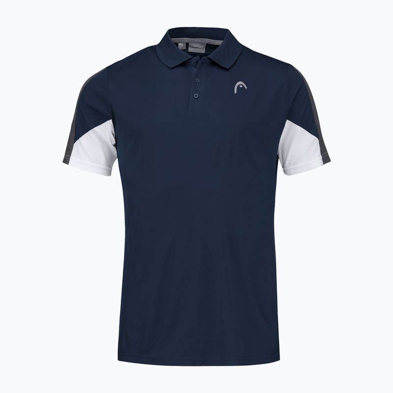 HEAD Club 22 Tech vyriški polo marškinėliai tamsiai mėlyni 811421 3