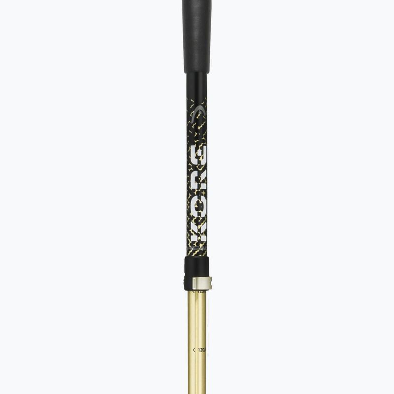 Slidžių lazdos HEAD Kore Free Tour metallic sand/black 2