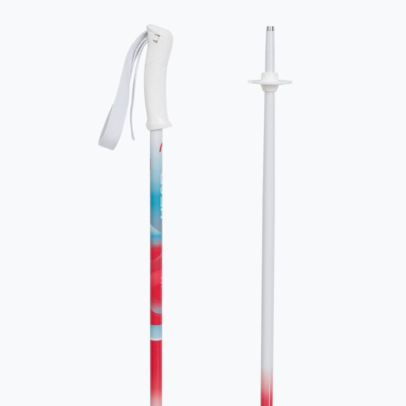 Vaikiškos slidžių lazdos HEAD Joy Girl blue/white 3