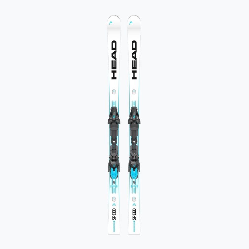 Kalnų slidės HEAD WC Rebels e-Speed RP EVO 14 + apkaustai Freeflex 14 GW white/blue