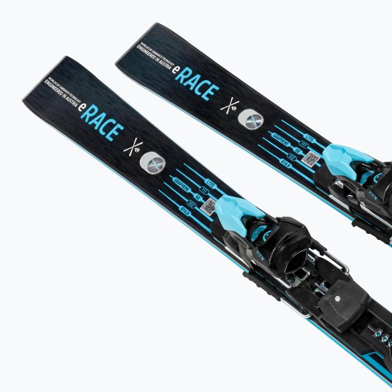 Kalnų slidės HEAD WC Rebels e-Race RP EVO 14 + apkaustai Freeflex 14 GW black/white 4