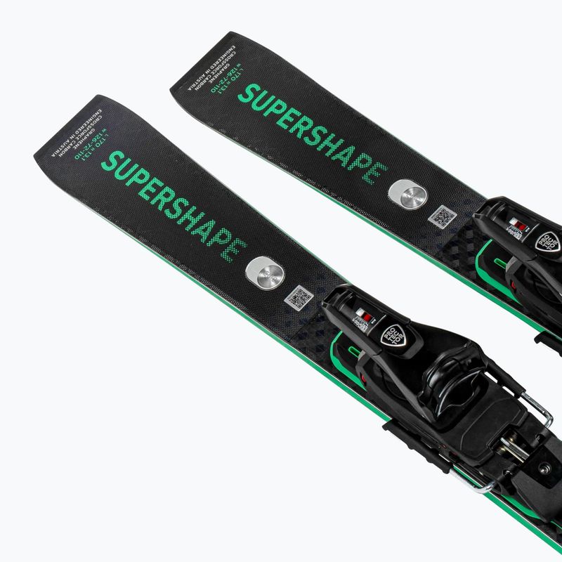 Kalnų slidės HEAD Supershape e-Magnum SW BB-PR + apkaustai PRD 12 GW black/green 4