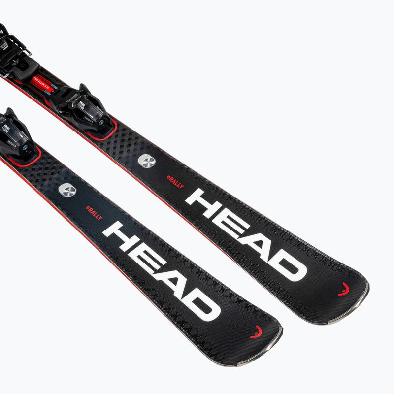 Kalnų slidės HEAD Supershape e-Rally SW BB-PR + PRD 12 GW black/red 3
