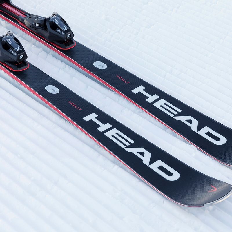 Kalnų slidės HEAD Supershape e-Rally SW BB-PR + PRD 12 GW black/red 11