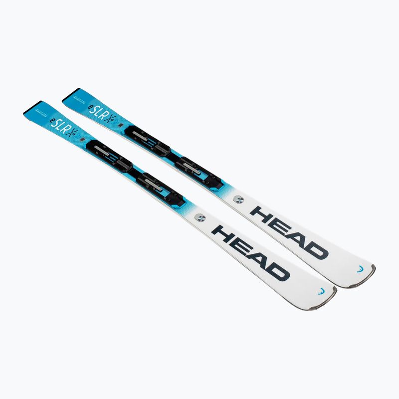 Kalnų slidės HEAD WC Rebels e.SLR Lyt-PR + PR 11 GW apkaustai white/blue 2