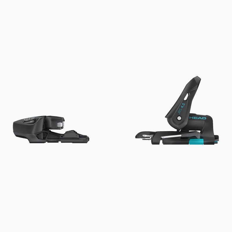 Vaikiškos kalnų slidės HEAD Supershape Team Easy JRS + apkaustai Jrs 4.5 GW CA white/blue 5