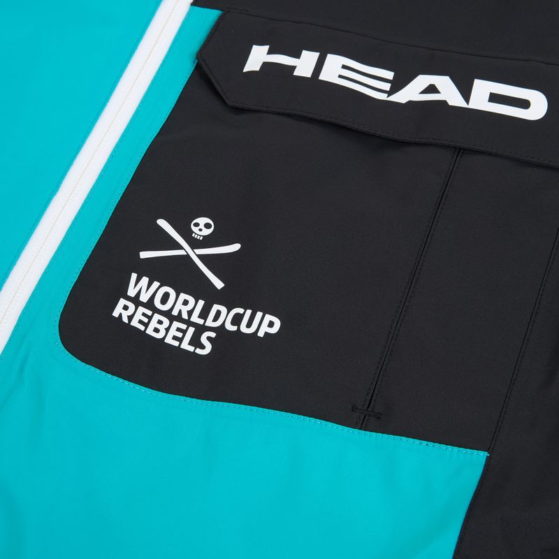 Vyriška slidinėjimo striukė HEAD Race Nova black/blue 3
