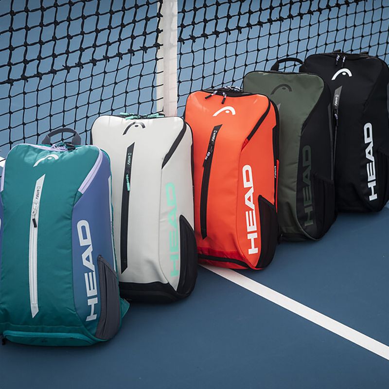 Teniso kuprinė HEAD Tour 25 l fluo orange 4