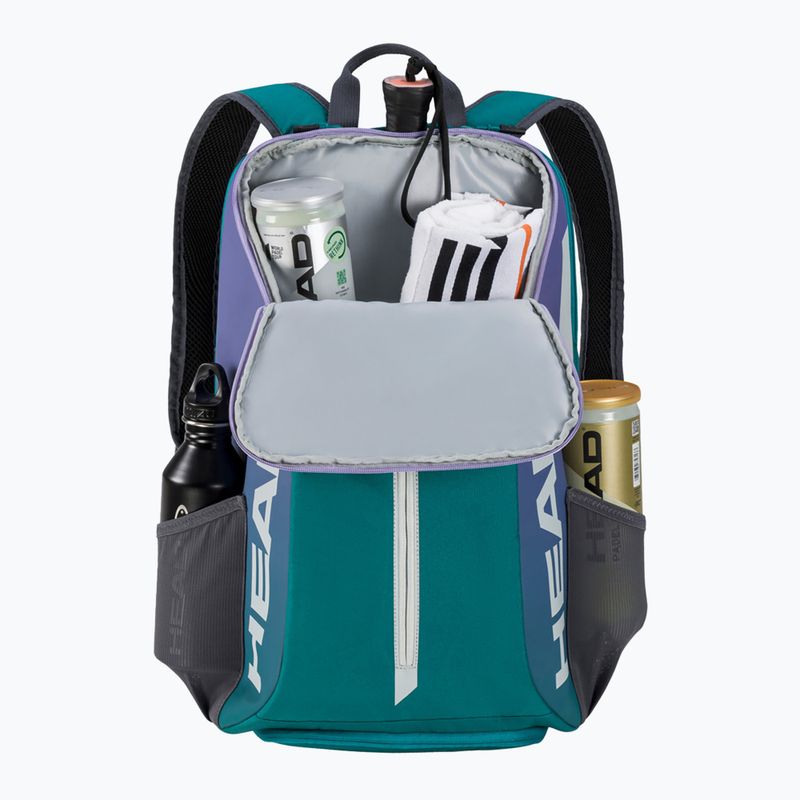 Teniso kuprinė HEAD Tour 25L aruba blue/ceramic 2
