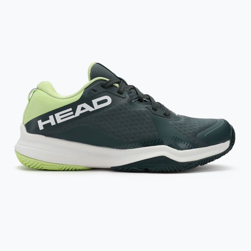 Vyriški padelio bateliai HEAD Motion Team Padel forest green/light green 2