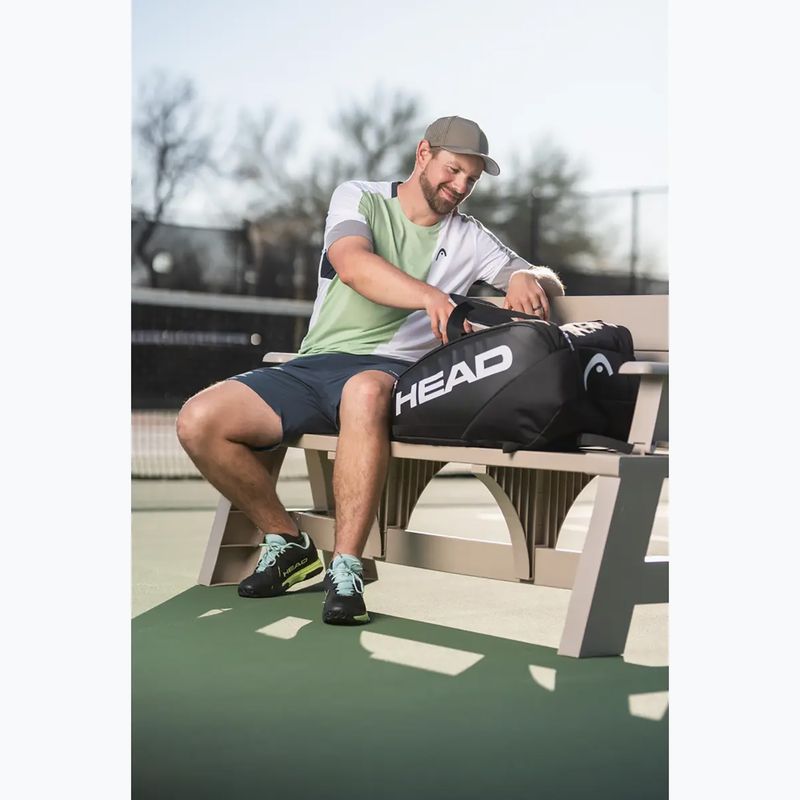 Rakečių krepšys HEAD Pro Pickleball Bag 45 l black/ white 6