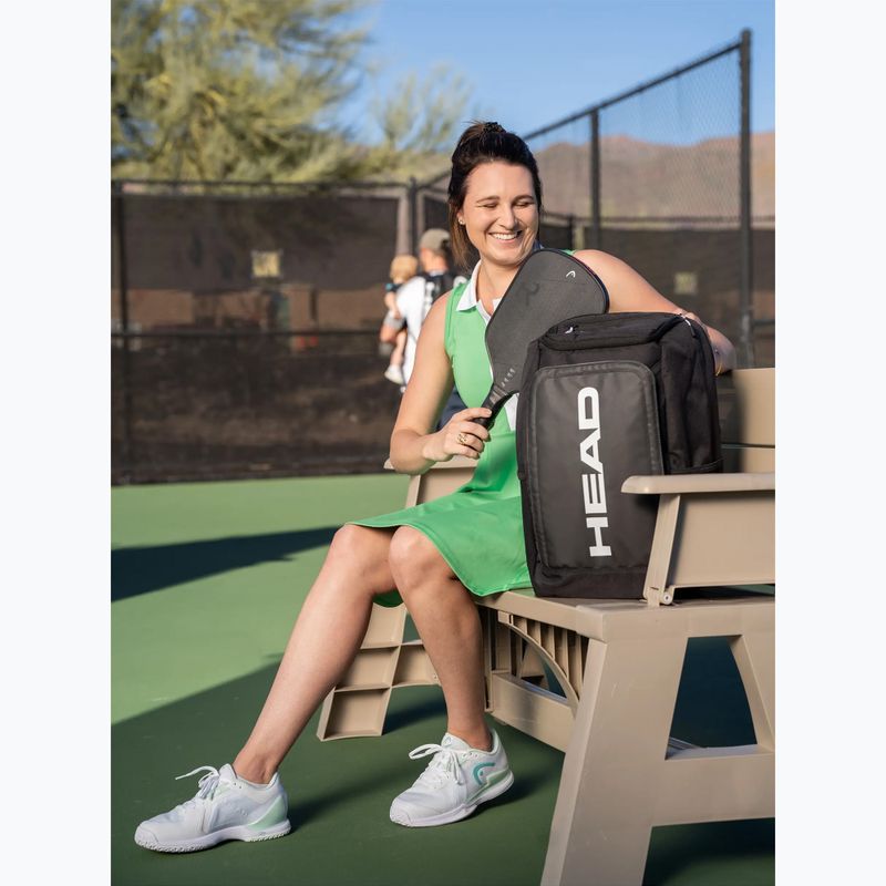 Kuprinė HEAD Pro Pickleball Backpack 26 l black/white 5