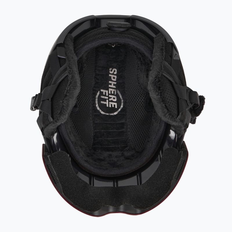 Slidinėjimo šalmas HEAD Cinema Pro anthracite/red yellow 5