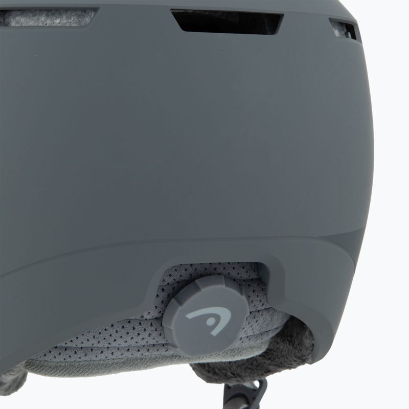 Moteriškas slidinėjimo šalmas HEAD Cinema Pro W grey/red yellow 7