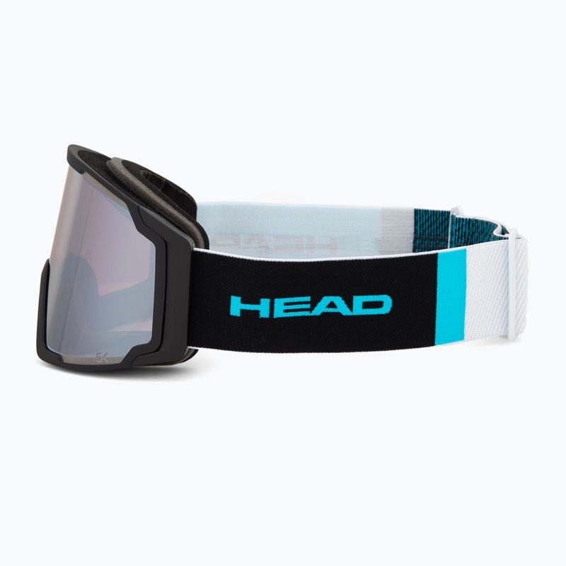 Slidinėjimo akiniai HEAD Neves Pro 5K Race chrome/rd/5k chrome/orange 5