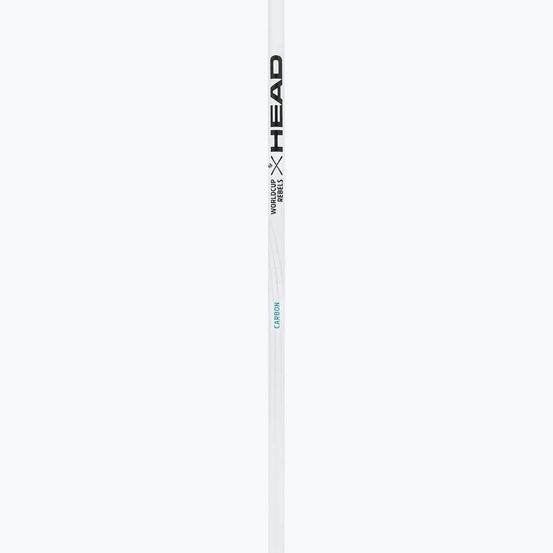 Slidžių lazdos HEAD Worldcup Rebels Carbon white 2