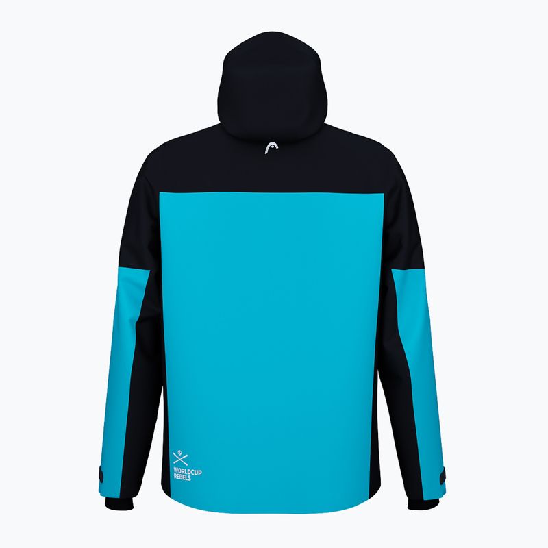 Vyriška slidinėjimo striukė HEAD Race Nova black/blue 2
