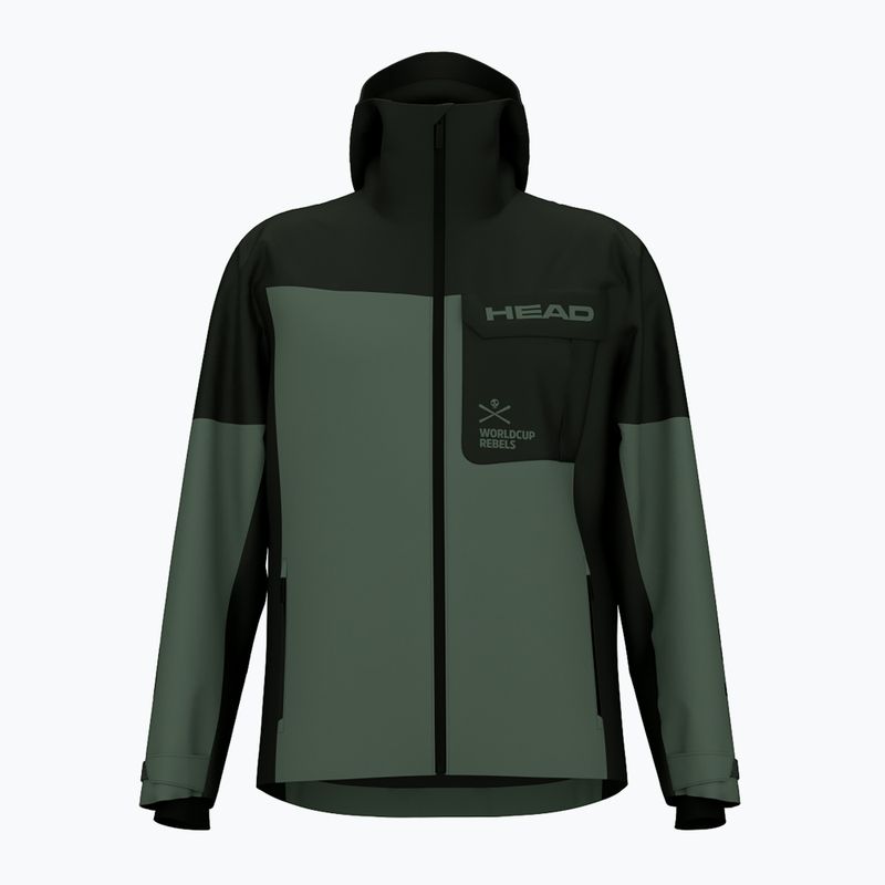 Vyriška slidinėjimo striukė HEAD Race Nova black/dark thyme