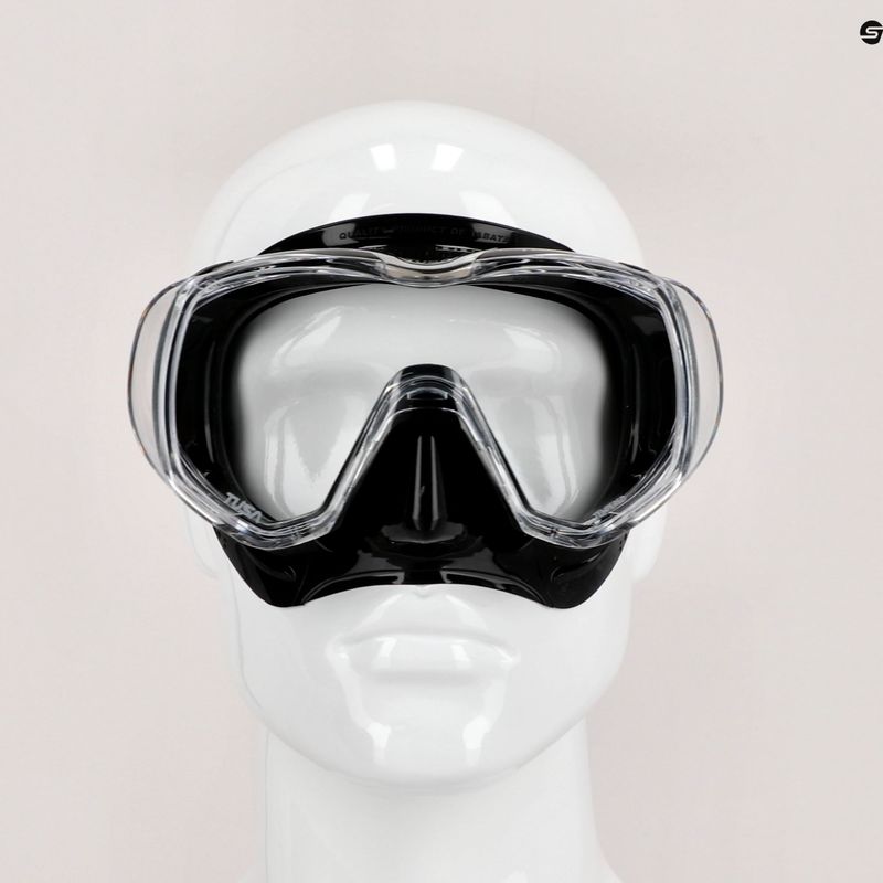 TUSA Tri-Quest Fd kaukė nardymo kaukė juoda M-3001 3