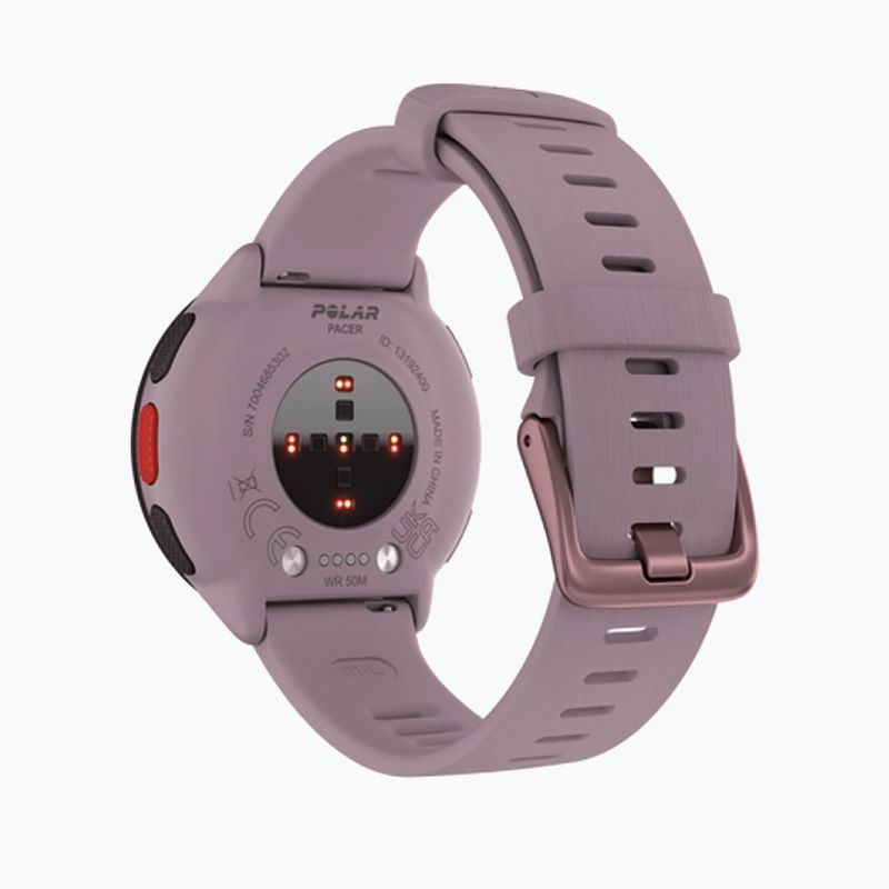 Polar Pacer laikrodis violetinės spalvos PACER PUR 3