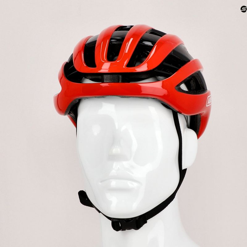 ABUS dviratininko šalmas AirBreaker blaze red 9