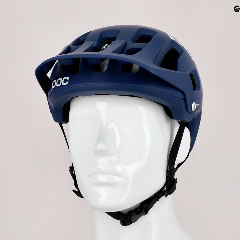Dviračių šalmas POC Tectal lead blue matt 11