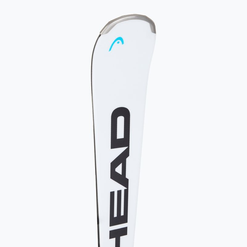 Kalnų slidės HEAD WC Rebels e.SLR + apkaustai PR 11 GW white/blue 6