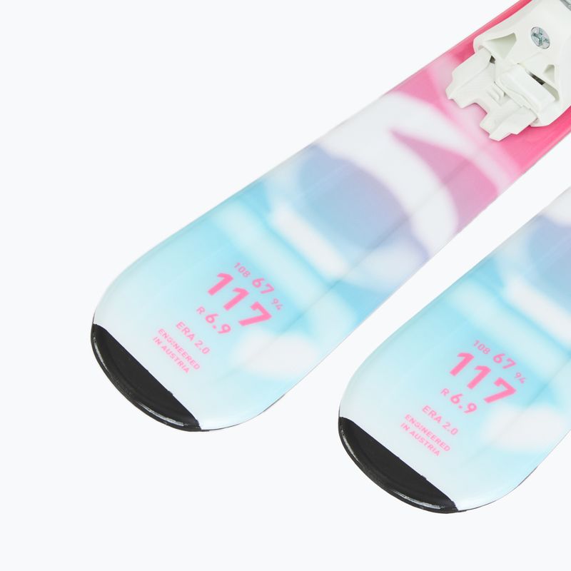 Vaikiškos kalnų slidės HEAD Joy Easy JRS + apkaustai Jrs 4.5 GW CA mint/pink 7