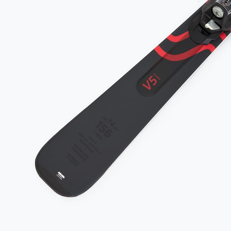 Kalnų slidės HEAD Shape e.V5 AMT-PR + apkaustai PR 11 GW anthraciete/red 7
