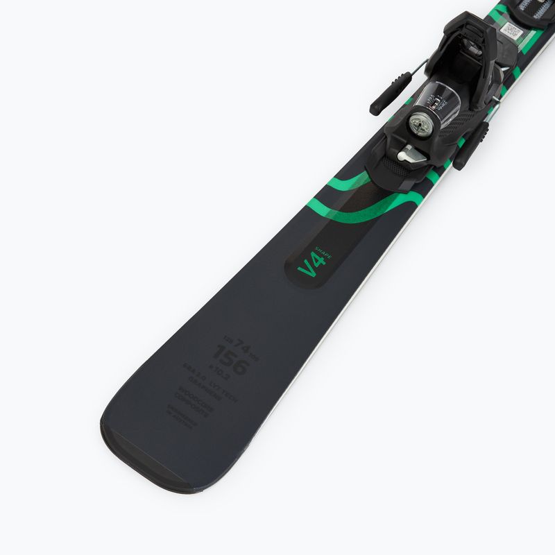 Kalnų slidės HEAD Shape V4 AMT-PR + apkaustai PR 11 GW anthracite/green 7